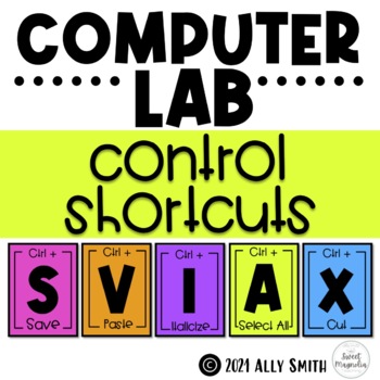 Preview of Computer Control Shortcuts printables