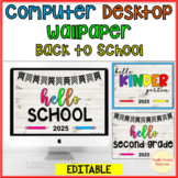 Computer Desktop Background for Teachers Back to School He