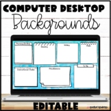 Computer Desktop Backgrounds Editable