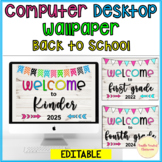 Computer Desktop Wallpaper Background for Teachers Back to
