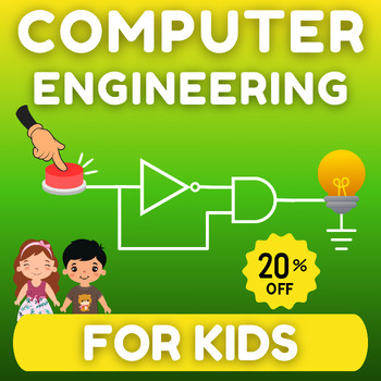 Preview of Computer Engineering for Kids - Printable Flash Cards with Circuit Diagrams
