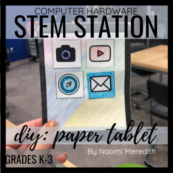 Preview of How to Make a Paper iPad | Computer Hardware | Printable & Digital