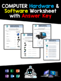 Computer Hardware and Software Worksheet Quiz