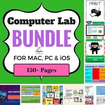 Preview of Computer Lab Bundle | 150 pages of Technology Resources | Tools | Tasks