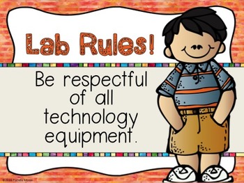 computer lab rules powerpoint presentation