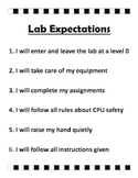 Computer Lab Expectations