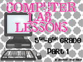 Computer Lab Lessons Part 1