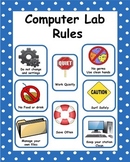 Computer Lab Rules Poster Worksheets Teachers Pay Teachers