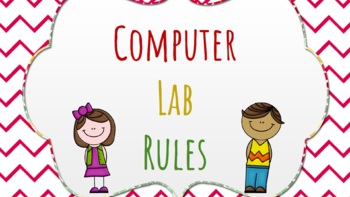 Preview of Computer Lab Rules Posters