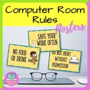 Preview of Computer Lab Rules Posters