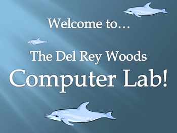 Preview of Computer Lab Rules Powerpoint (Template)
