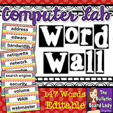 Computer Lab - Word Wall