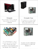 Computer Literacy: Parts of a Computer cards