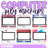Computer Mockup for Digital Resources | JULY Edition {Squa