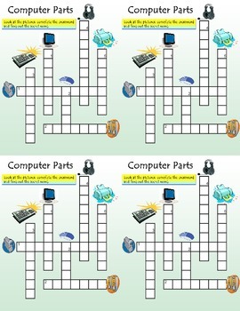 PARTS OF COMPUTER - KG Free Games, Activities, Puzzles
