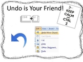Computer Poster: Undo is Your Friend
