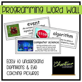 Preview of Computer Programming Word Wall