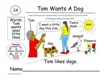 Preview of Computer Reading: Tom Wants A Dog #2A Fiction