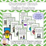 Computer Room Rules Posters