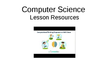 Preview of Computer Science Coding Algorithms Programming Elementary ALIGNED with Standards