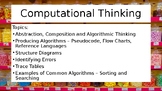 Computer Science -Computational Thinking - Teaching PowerPoints