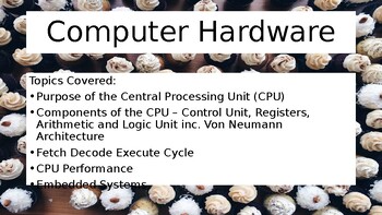 Preview of Computer Science - Computer Hardware - Teaching PowerPoints