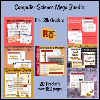 Preview of Computer Science Mega Bundle