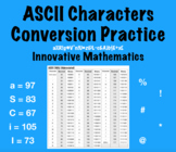 Computer Science Understanding ASCII Conversion