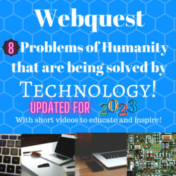 Preview of Computer Science Webquest: 8 Ways Computer Technology Solves Real Problems