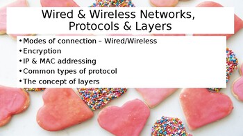 Preview of Computer Science - Wired & Wireless Networks + Protocols - Teaching PowerPoints