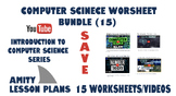 Computer Science Worksheet Bundle (15 Worksheets/Videos)