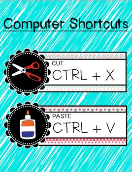 Preview of *Freebie* Computer Shortcuts