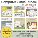 Computer Skills Bundle for Grades K-3