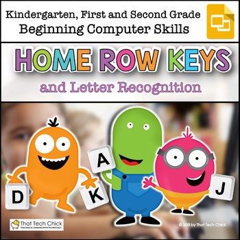 Preview of K-2 Home Row Keys & Letter Recognition