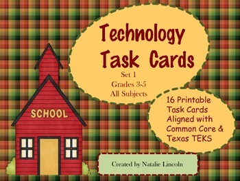 Preview of Computer Task Cards