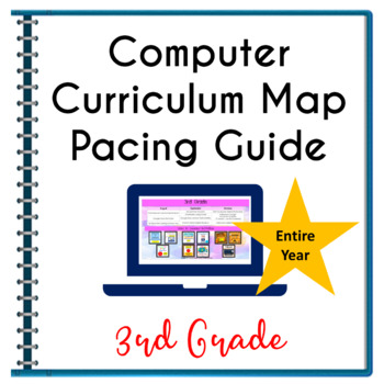 Preview of Computer Technology Curriculum Map Computer Technology Pacing Guide Grade 3
