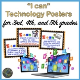 Computer Education I Can Statement Posters for K through 5