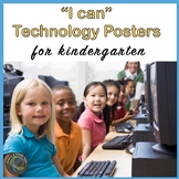 Computer Education  I Can Statements for Kindergarten