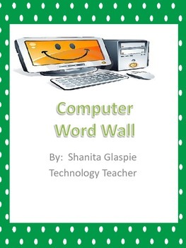 Preview of Computer Word Wall