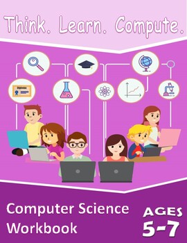 Preview of Computer Workbook for Ages 5-7 - Computer Worksheets