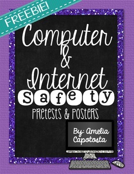 Preview of Computer and Internet Safety {freebie!}