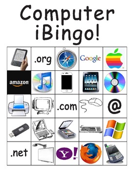 Rock and roll bingo cards