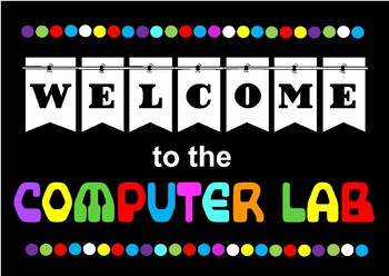 Computer LAB Signs Business Signs Durable Signs 12 x 4 inches Computer LAB Deca Moda Computer LAB Sign Modern Door Signs UV Protected Printed Brushed Aluminum