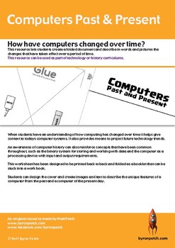 Preview of Computers Past & Present worksheet