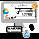 Computers Summative Evaluation Activity Microsoft Office G