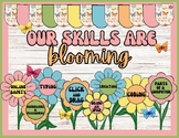 Computer | Technology Skills Spring Blooming Bulletin Board
