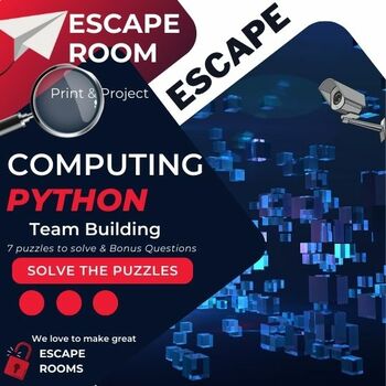 Preview of Computing -  Python Escape Room