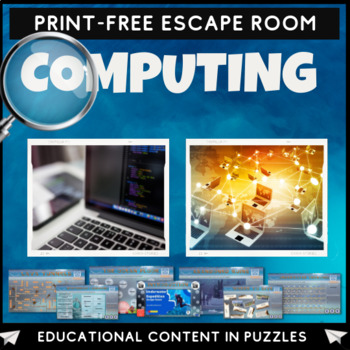 Preview of Computing Quiz Escape Room