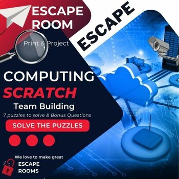 Preview of Computing - Scratch Escape Room (Computer Science for Teenagers)