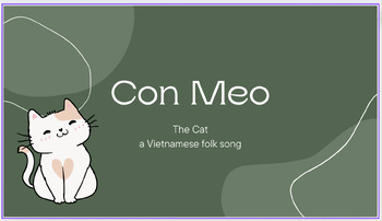 Preview of Con Meo - The Cat - Vietnamese Children's song